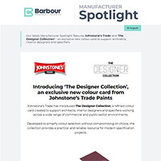 Manufacturer Spotlight: Johnstone’s Trade – The Designer Collection